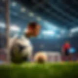 Conceptual illustration of sports betting dynamics
