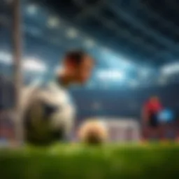 Conceptual illustration of sports betting dynamics