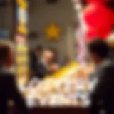 Visual representation of a lottery event