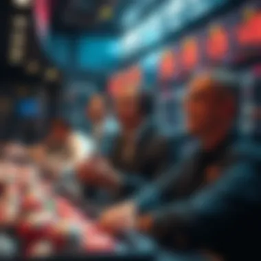 Visual representation of strategic betting approaches