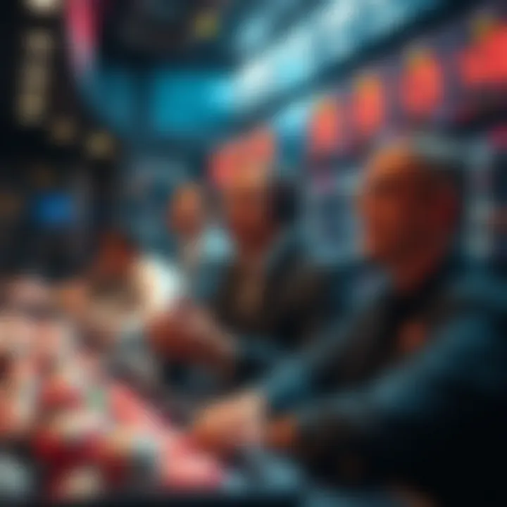 Visual representation of strategic betting approaches
