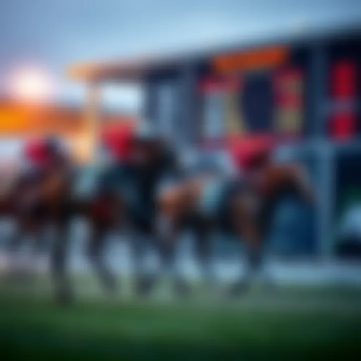 Detailed analysis of race strategies on a digital display