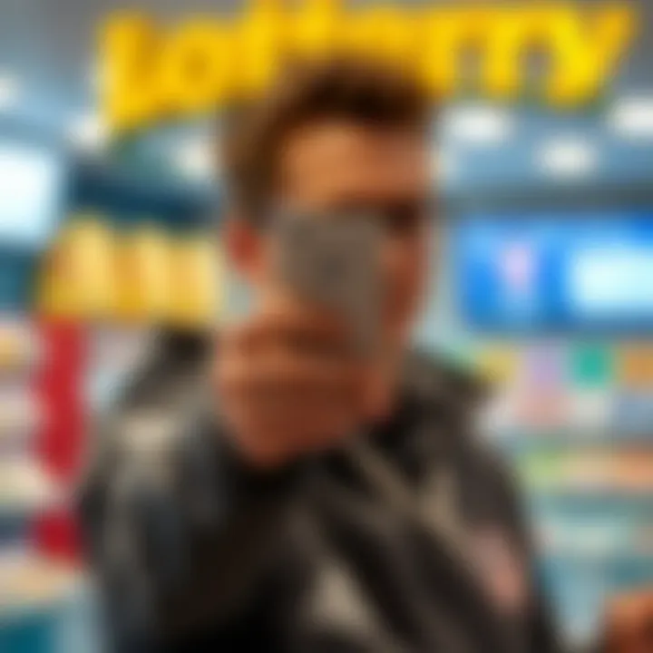 A secure payment method for online lottery tickets