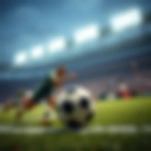 Conceptual illustration of legal sports betting