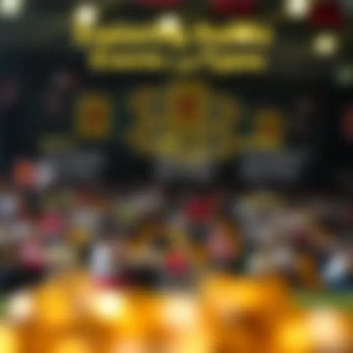 Types of raffle events displayed in an infographic
