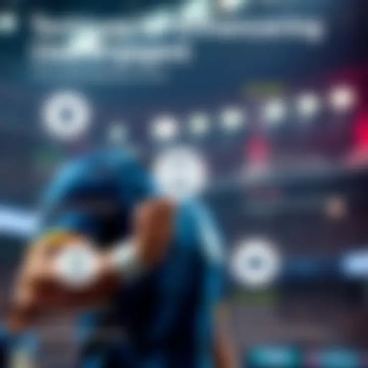 Infographic displaying user engagement techniques in betting platforms