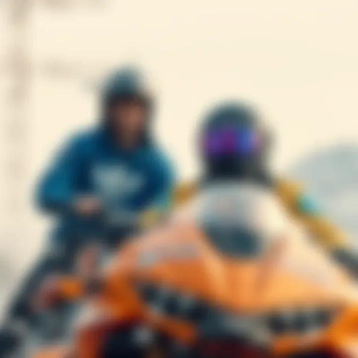 An engaging illustration showcasing user experience in Tsunami Racing