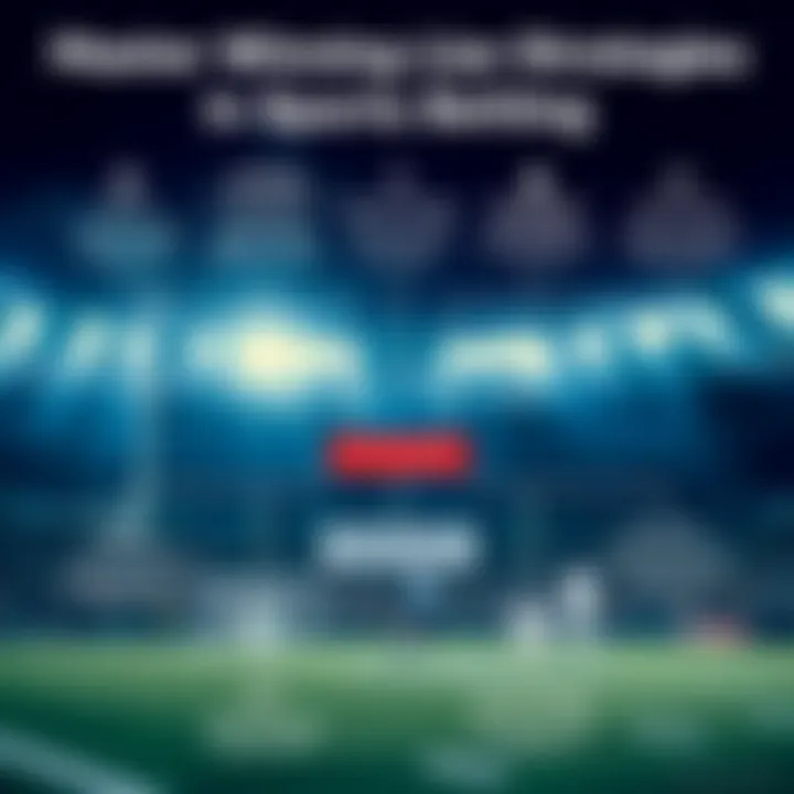 An infographic illustrating winning strategies for sports betting