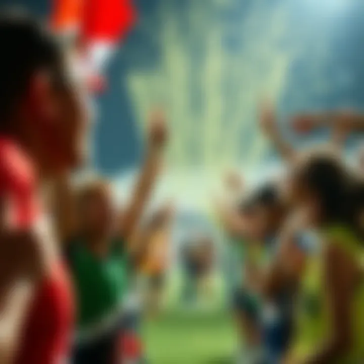 Community activities celebrating the spirit of the tournament.